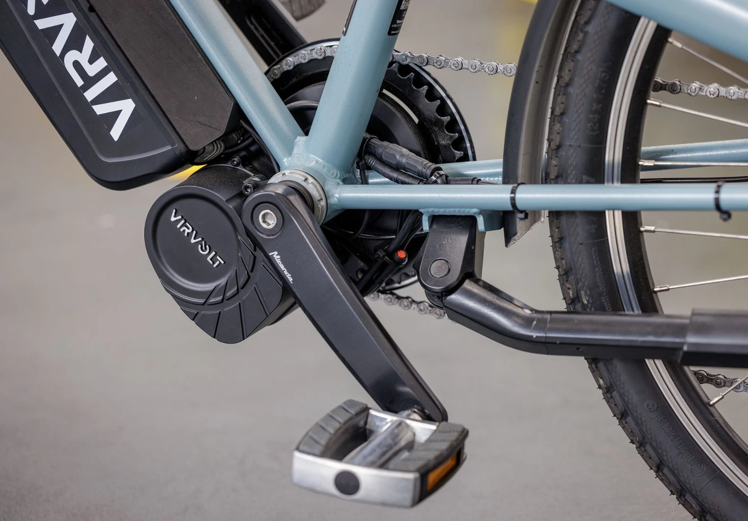 kit électrification moteur pédalier virvolt