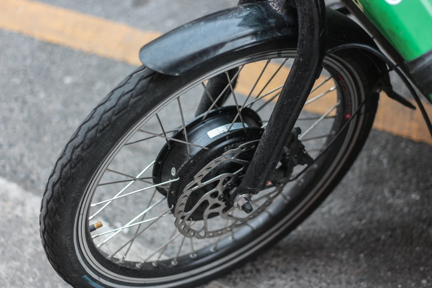 électrification roue avant cargo bullitt