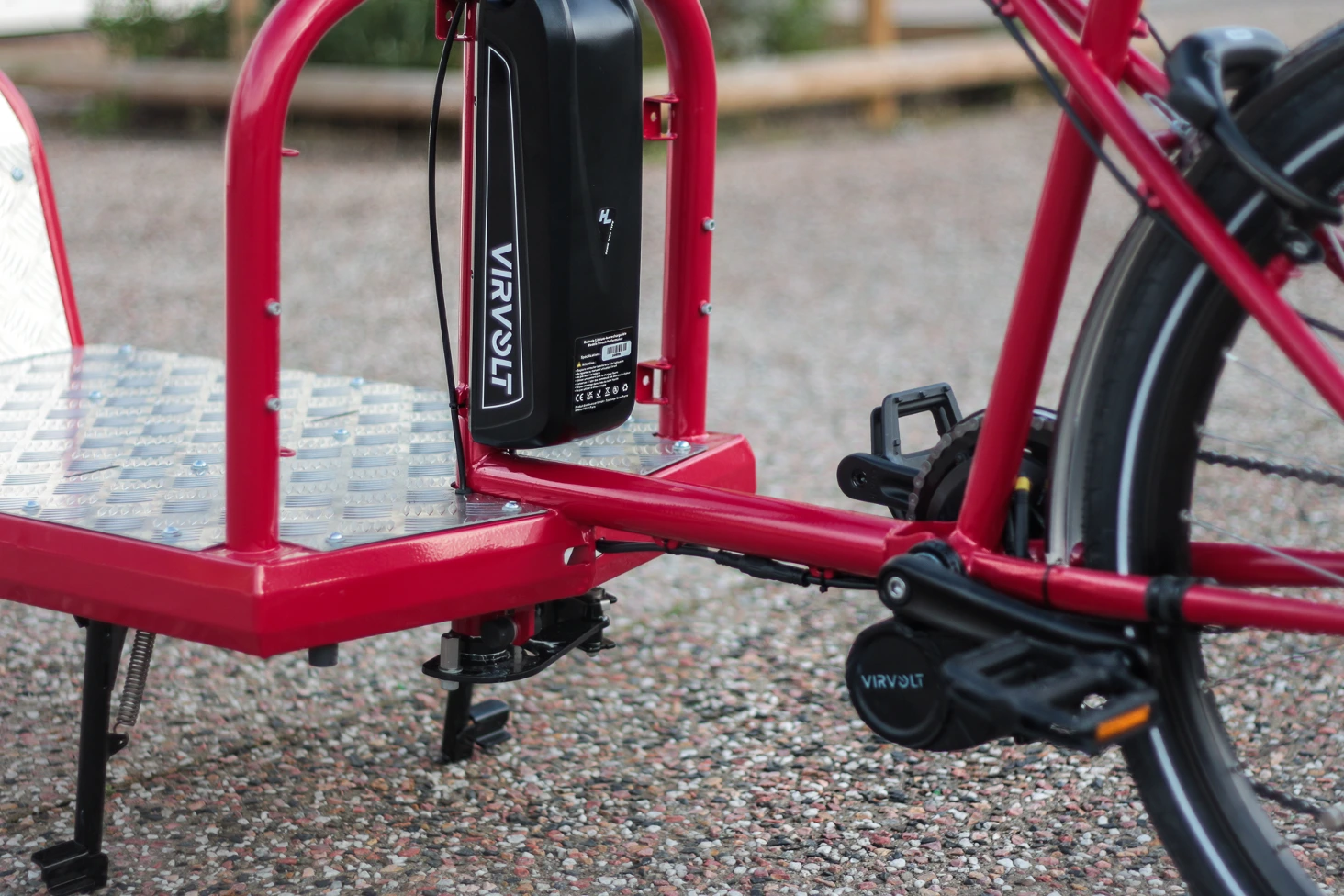 batterie hailong sur vélo cargo