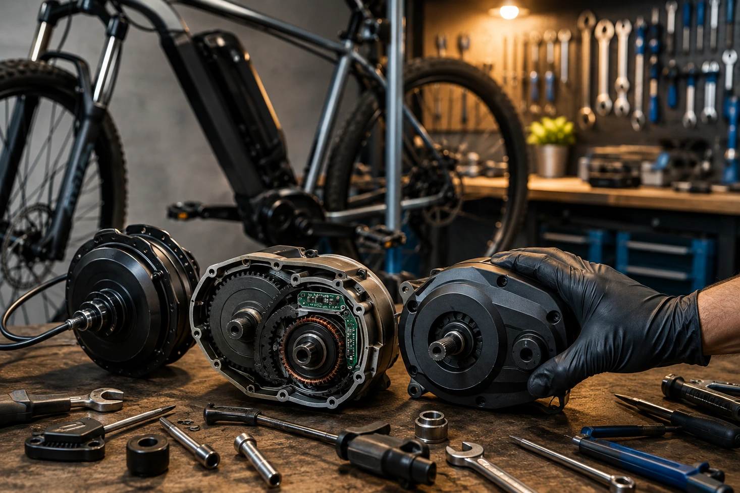 remplacer moteur electrique